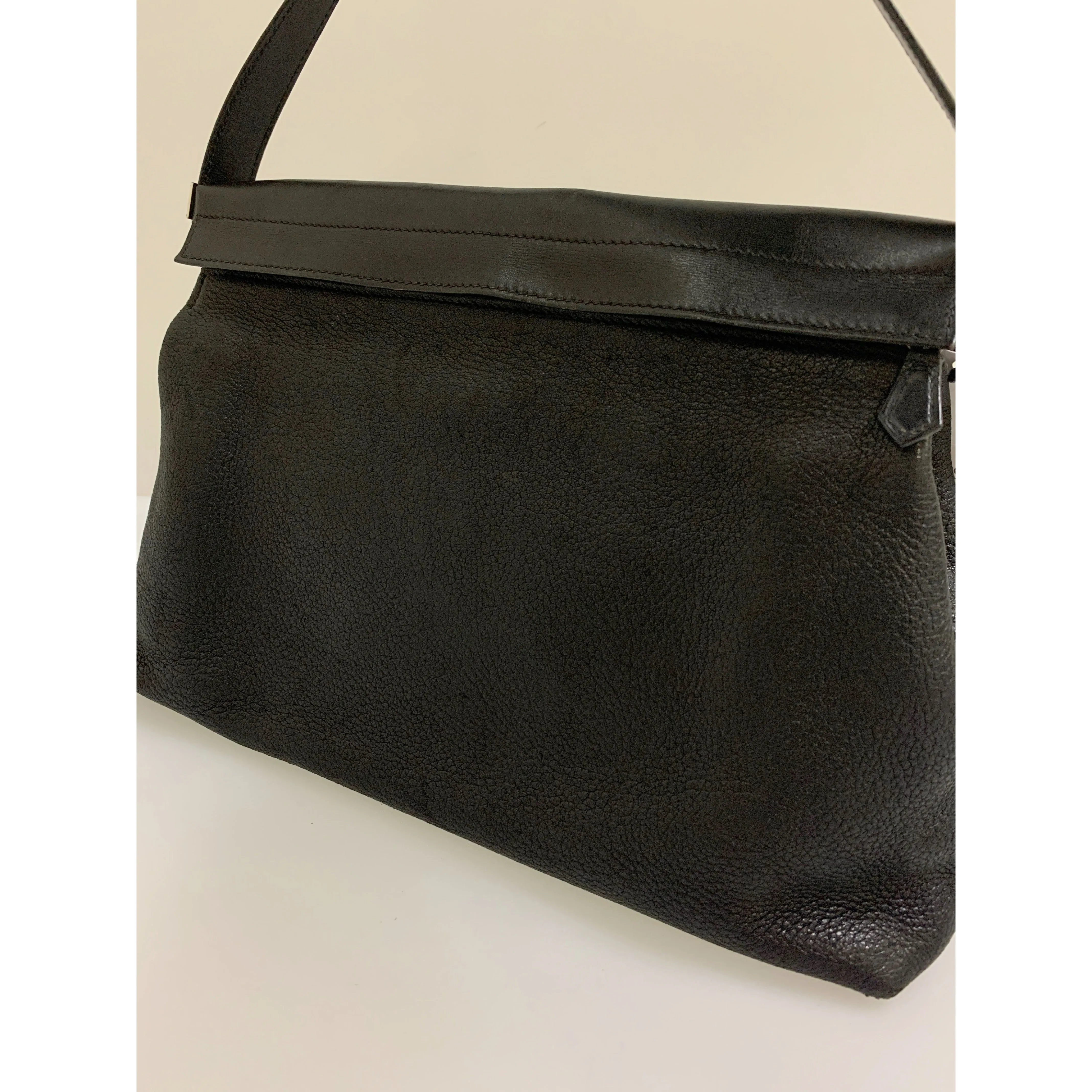 #HERMES/Bag/BLK/Canvas/Plain