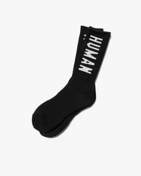 HM Logo Socks Black