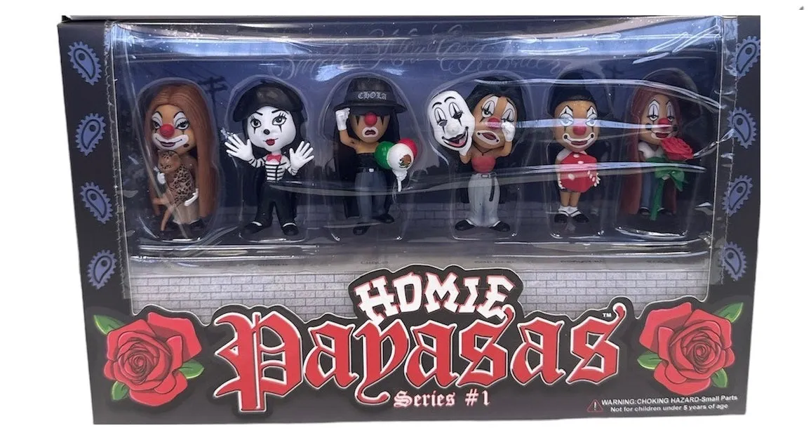 HOMIES™ - PAYASAS  Series #1 Figure Box Set