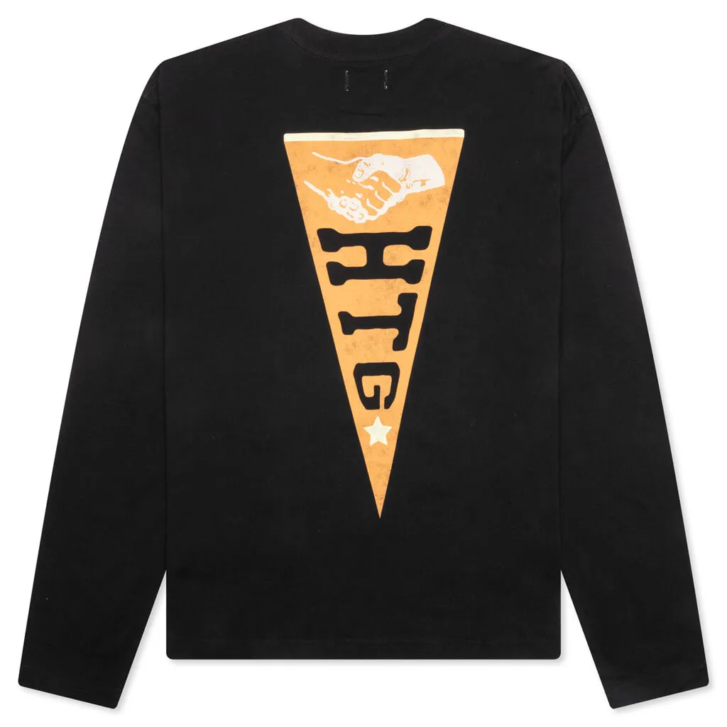 HTG Seal Logo L/S Tee - Black