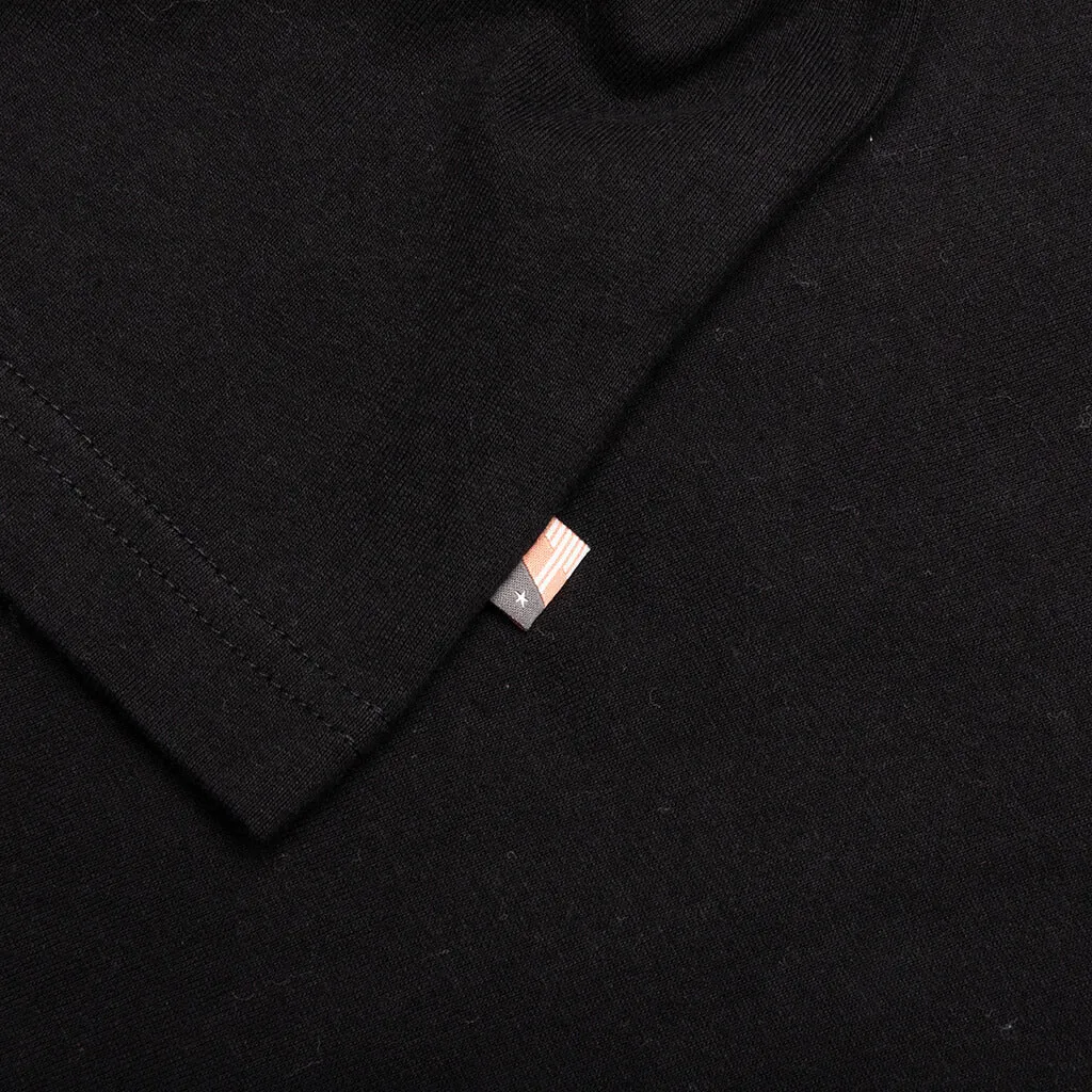 HTG Seal Logo L/S Tee - Black