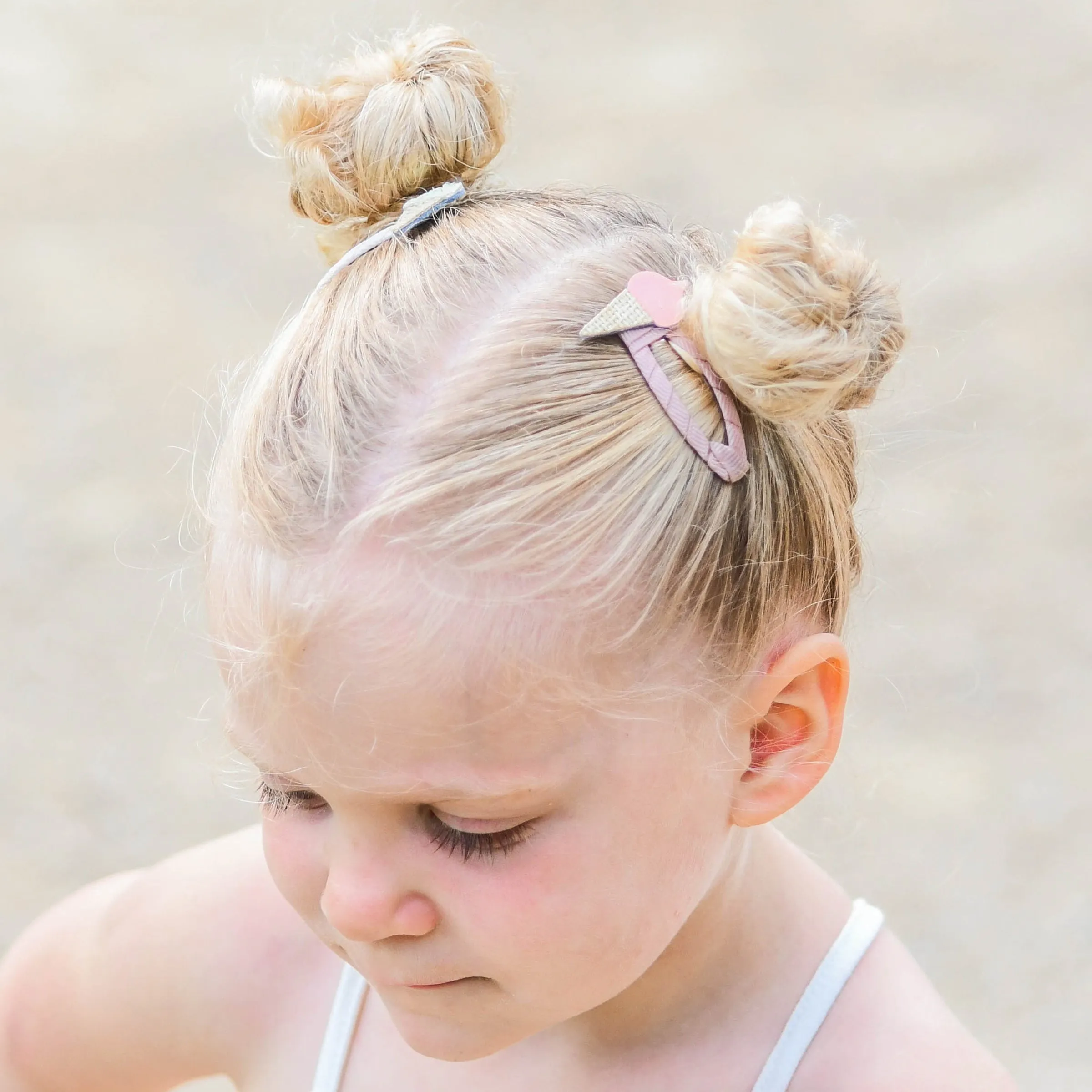 Ice Cream Cone Hair Clip