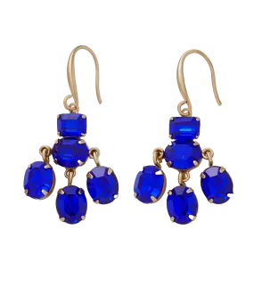 Indigo Drop Earrings