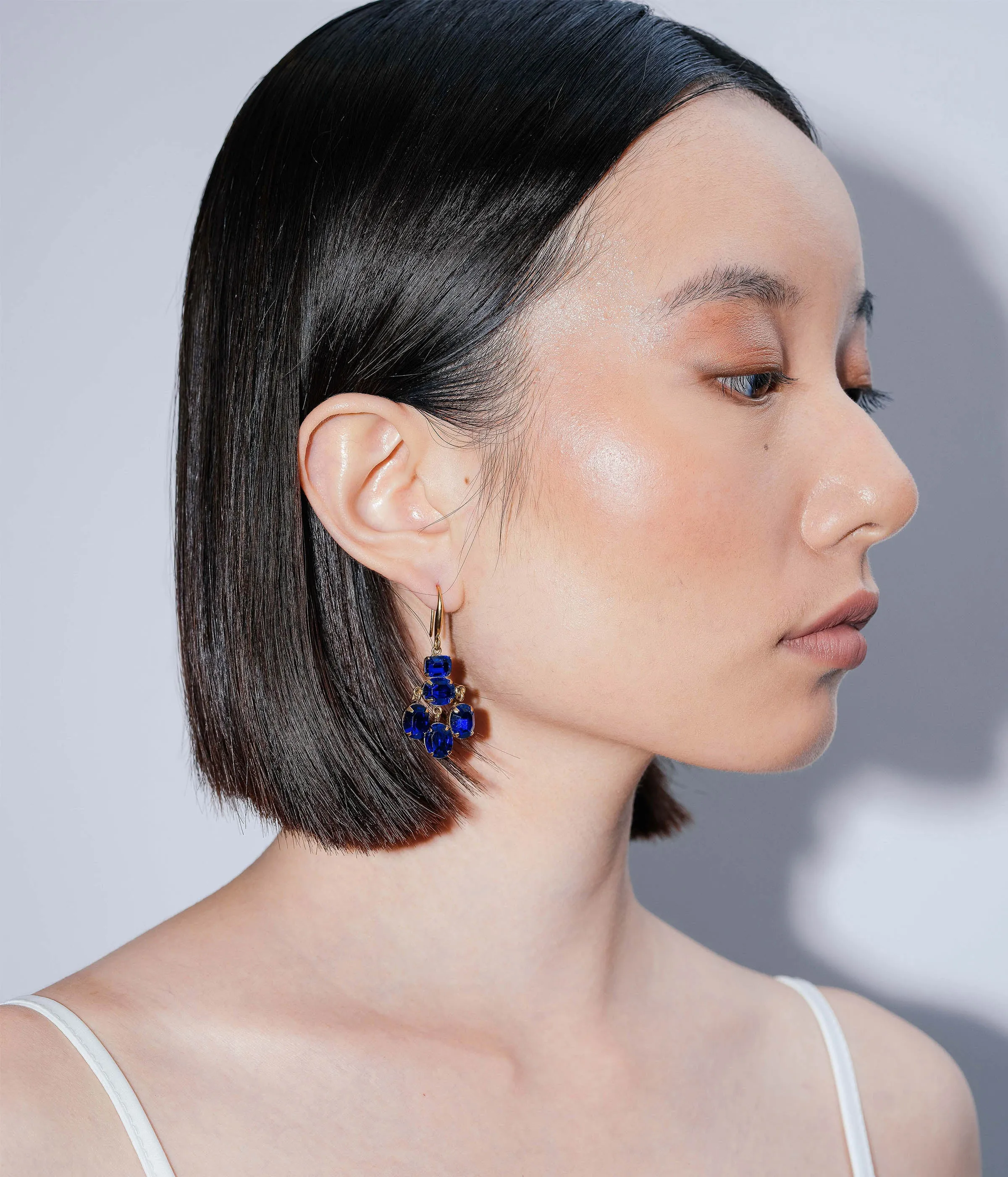 Indigo Drop Earrings