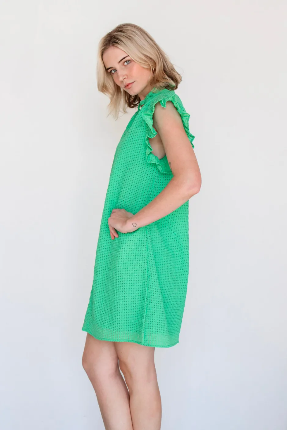 Into The Limelight Mini Dress