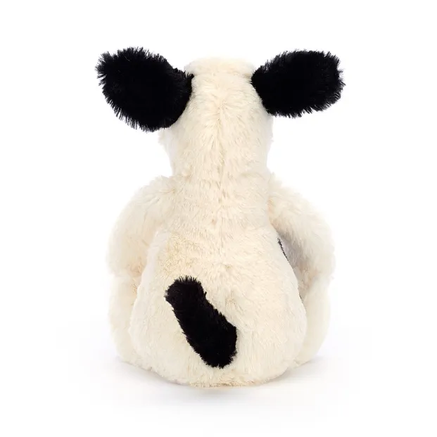 Jellycat - Bashful Black & Cream Puppy - Little