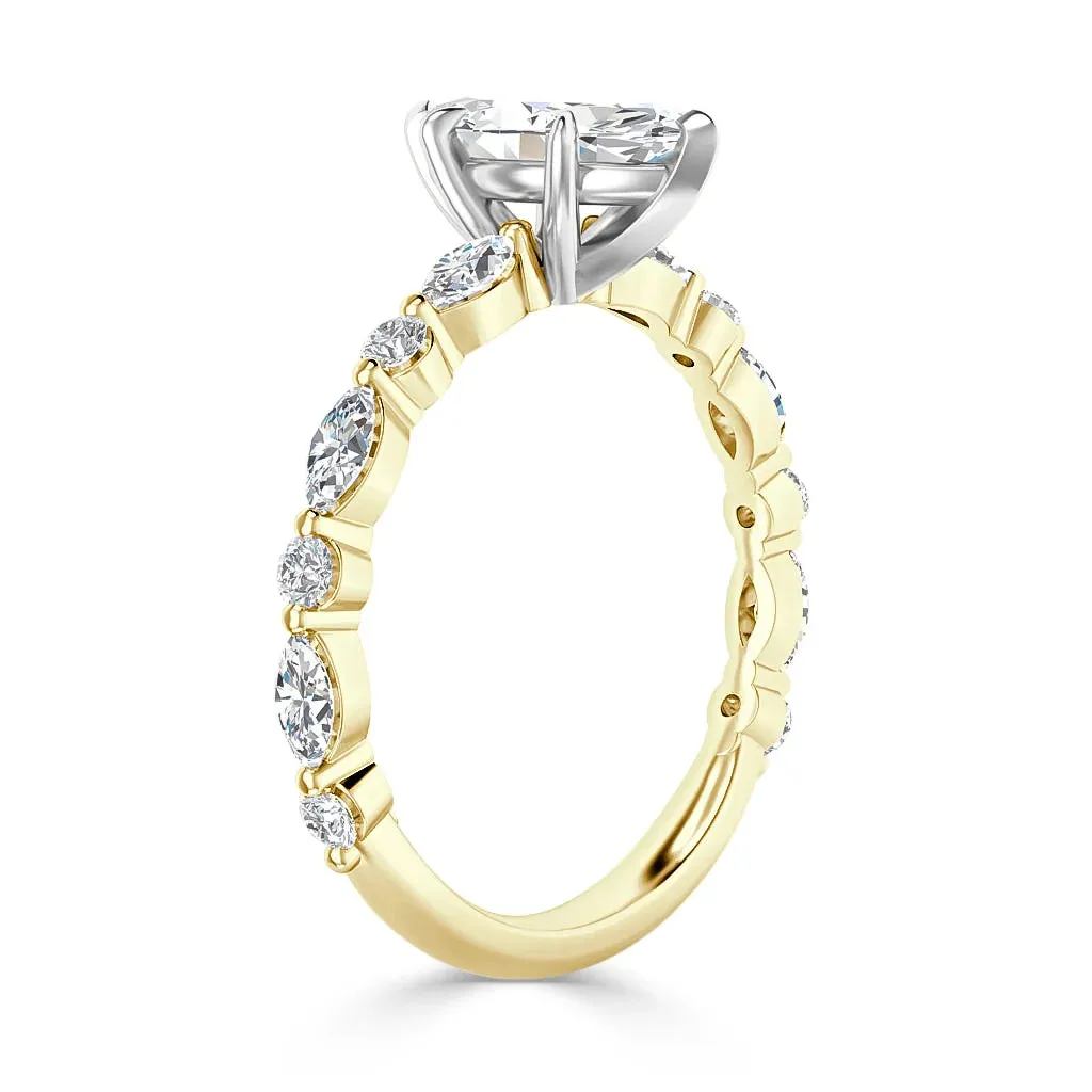 Katerina - 18ct Yellow Gold - Marquise