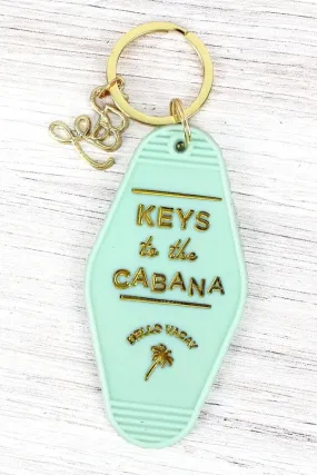 Keys to the Cabana vintage keychain