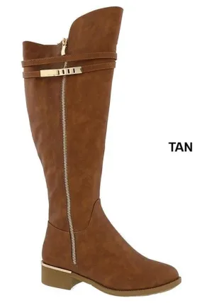 Let It Snow Boots-Tan (Final Sale)