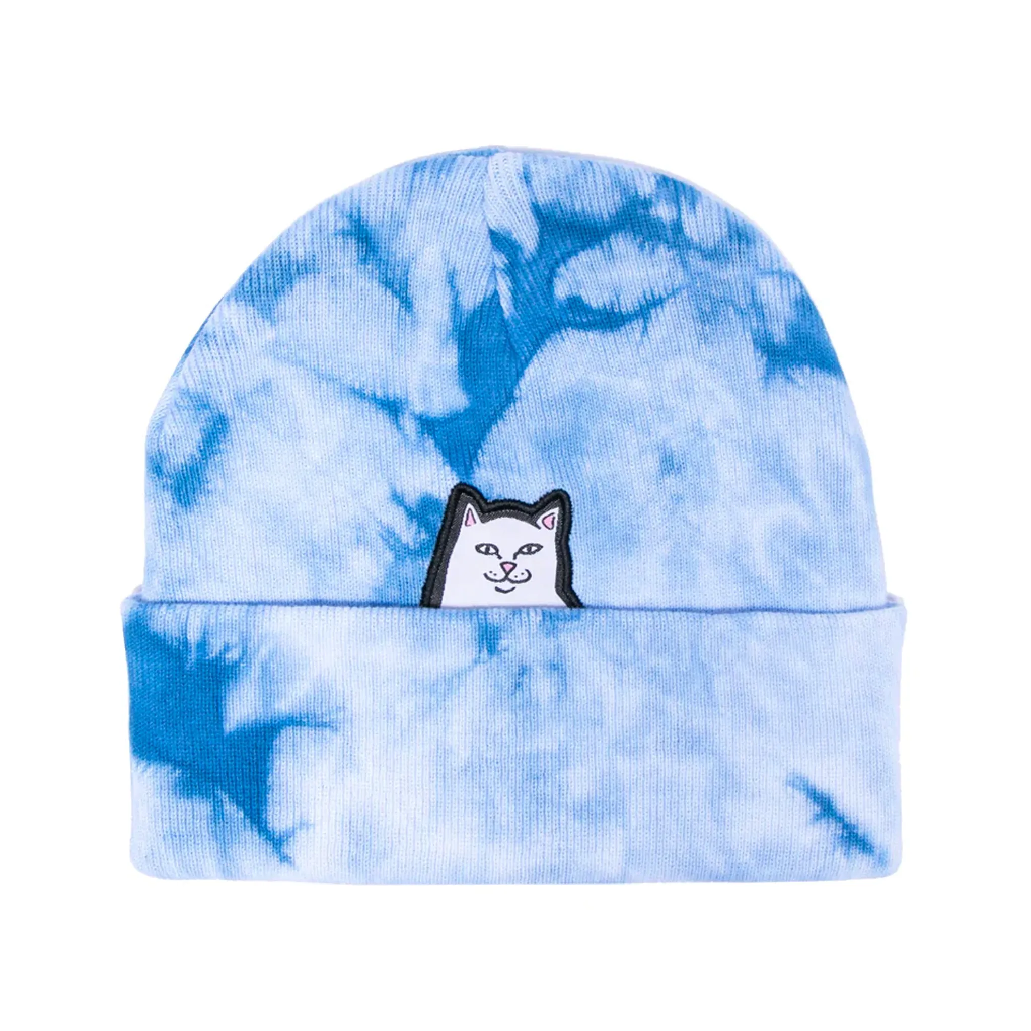 Lord Nermal Patch Beanie (Navy Lightning Wash)