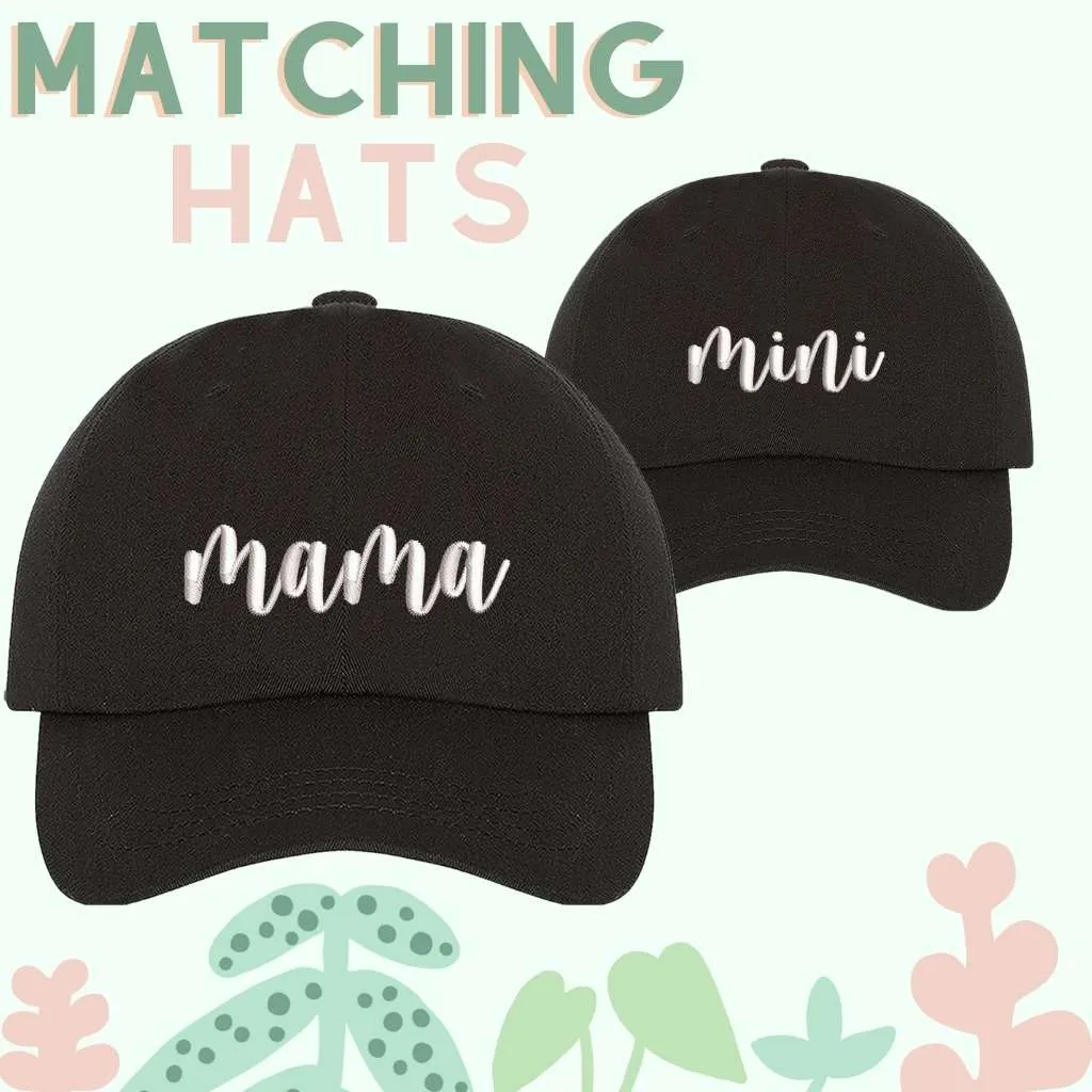 Mama and Mini Kids Matching Baseball Hats