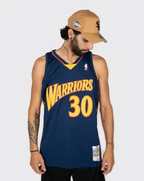 Mitchell & Ness Golden State Warriors Curry 09-10 Swingman Jersey MNGW18170