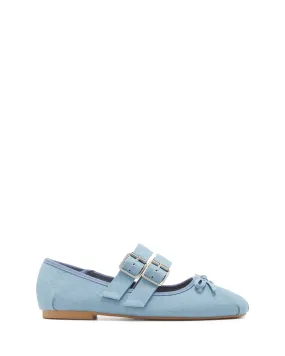 Mythos Ballet Flat Blue Denim