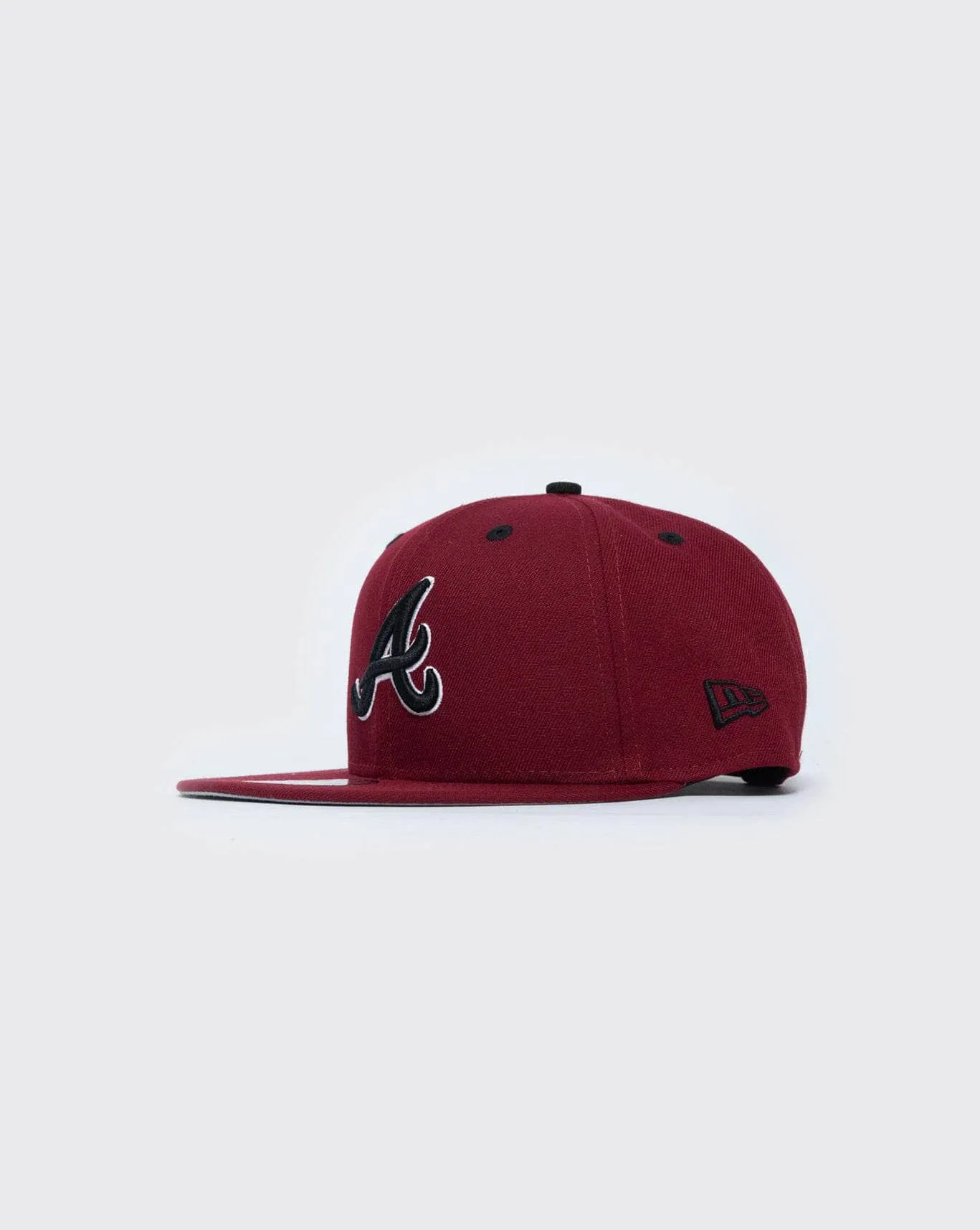 new era 950 atlanta braves dark cherry