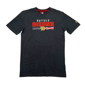 New Era Buffalo Bisons Stars & Stripes Dark Navy Short Sleeve Shirt