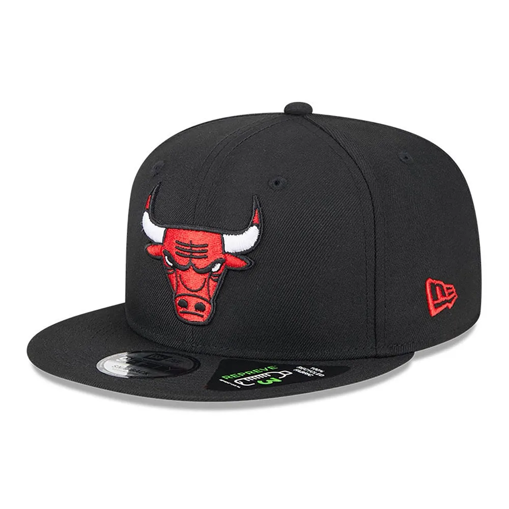 NEW ERA Chicago Bulls Repreve Black 9FIFTY Snapback Cap