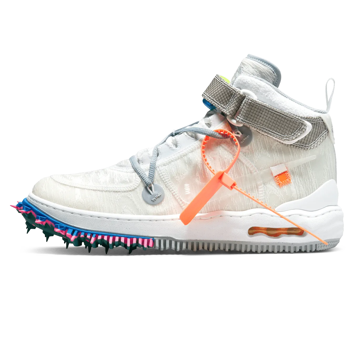 Off-White x Nike Air Force 1 Mid 'White'