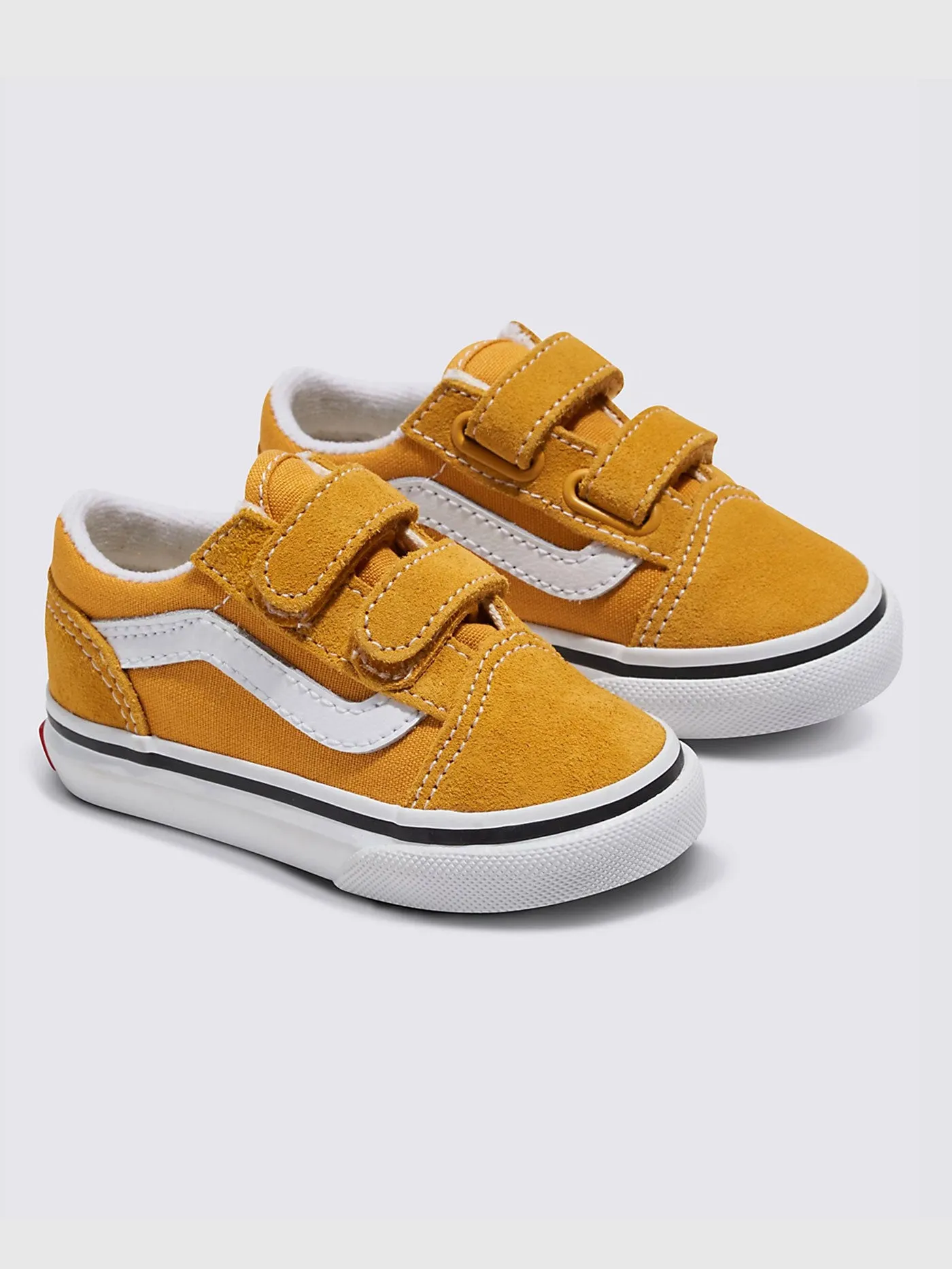 Old Skool V Color Theory Golden Glow Shoes (Little Kids)