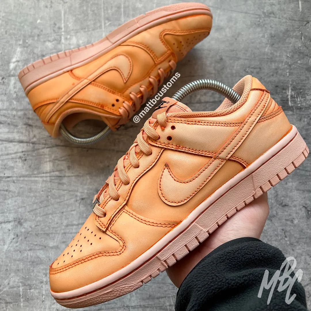 Orange Dip Dye - Dunk Low | UK 5