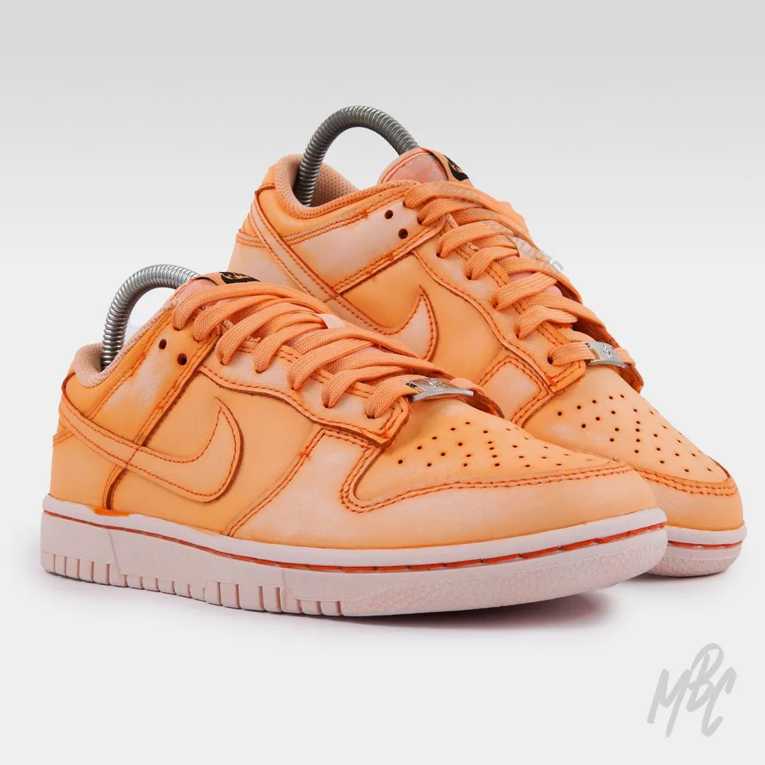 Orange Dip Dye - Dunk Low | UK 5