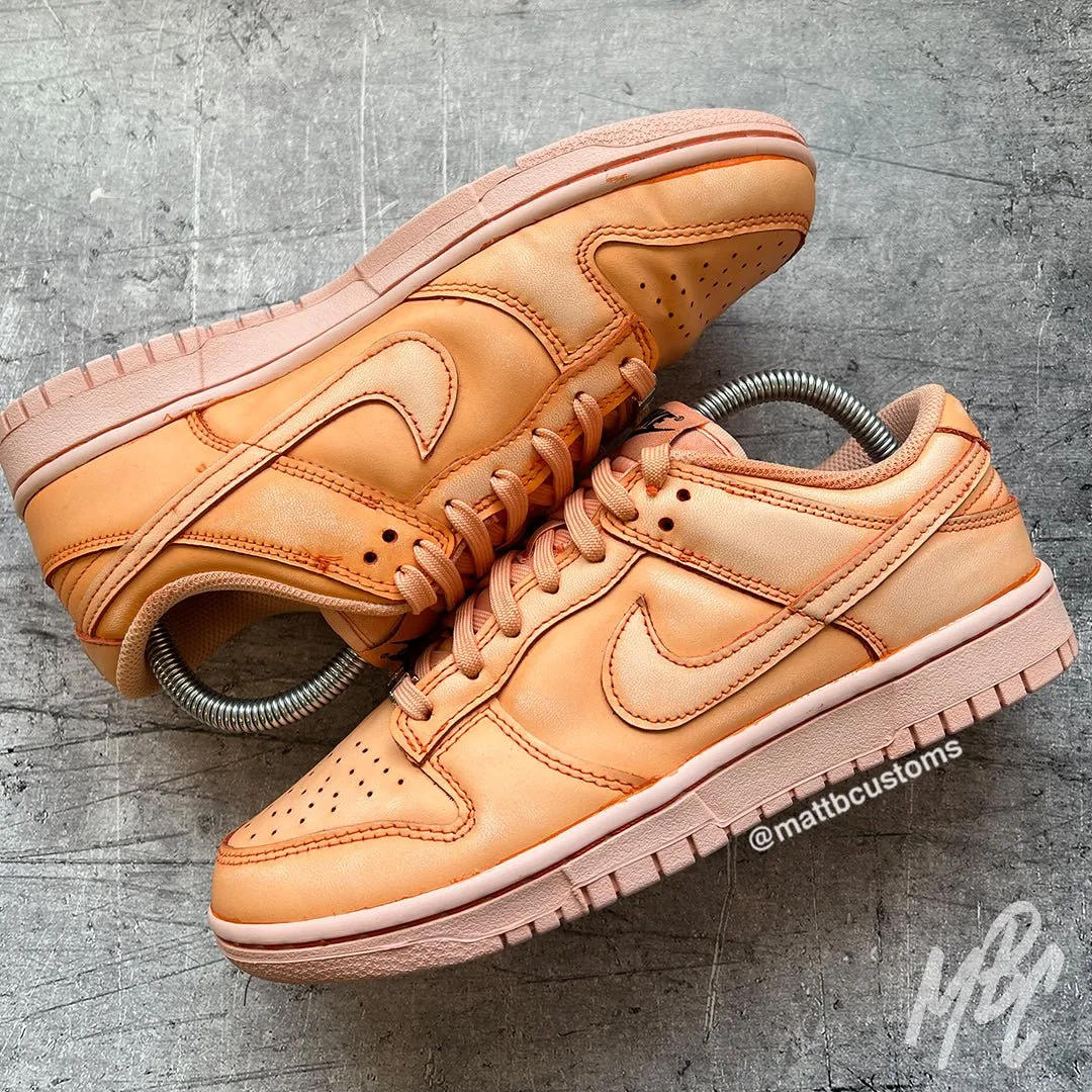 Orange Dip Dye - Dunk Low | UK 5