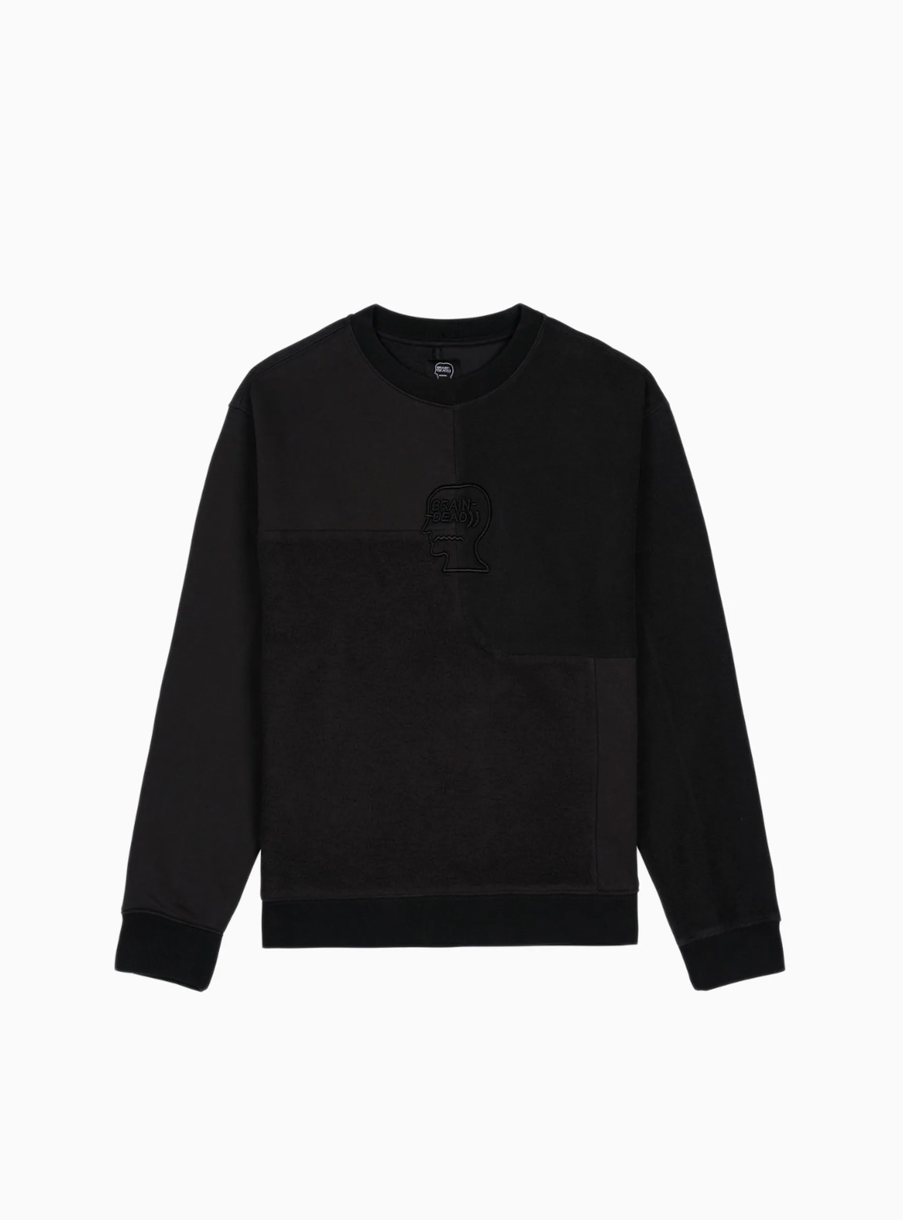 Panelled Sweatshirt Black