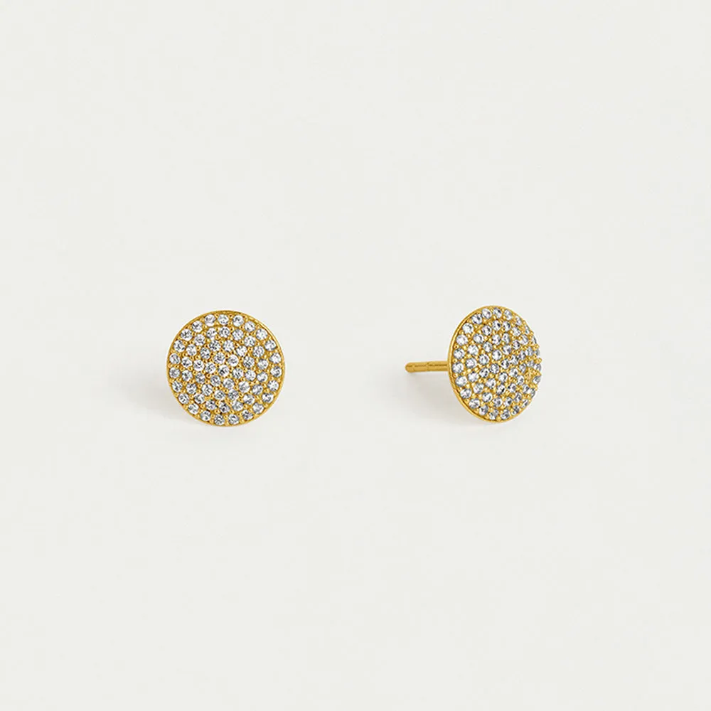 Petit Pavé Cluster Studs