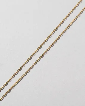 Petite Diamond Cut Chain Necklace