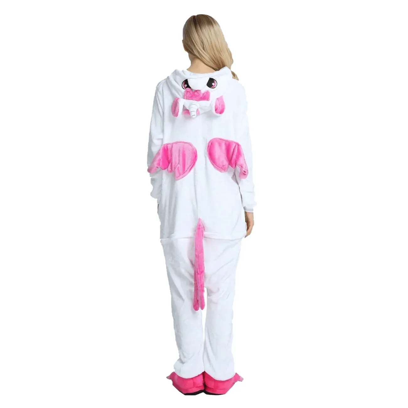 Pink Winged Unicorn Adult Onesie