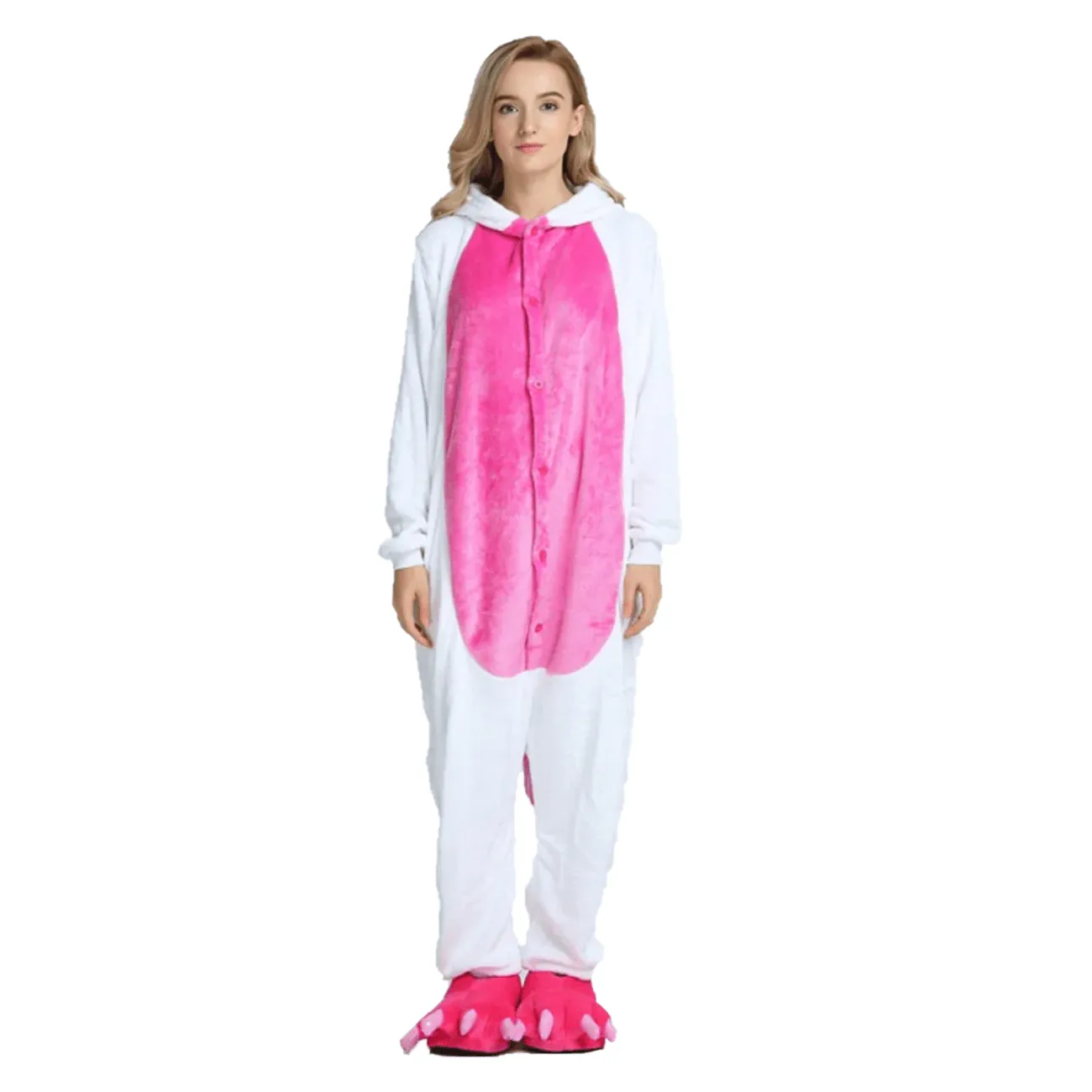 Pink Winged Unicorn Adult Onesie