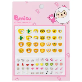 Puttisu Petit Nail Sticker Set 02 Lemon Orange Candy