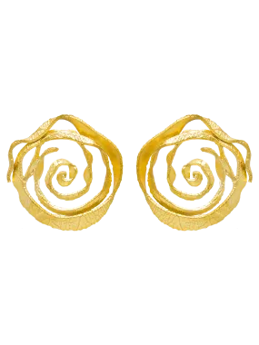 ROSETTE EARRING