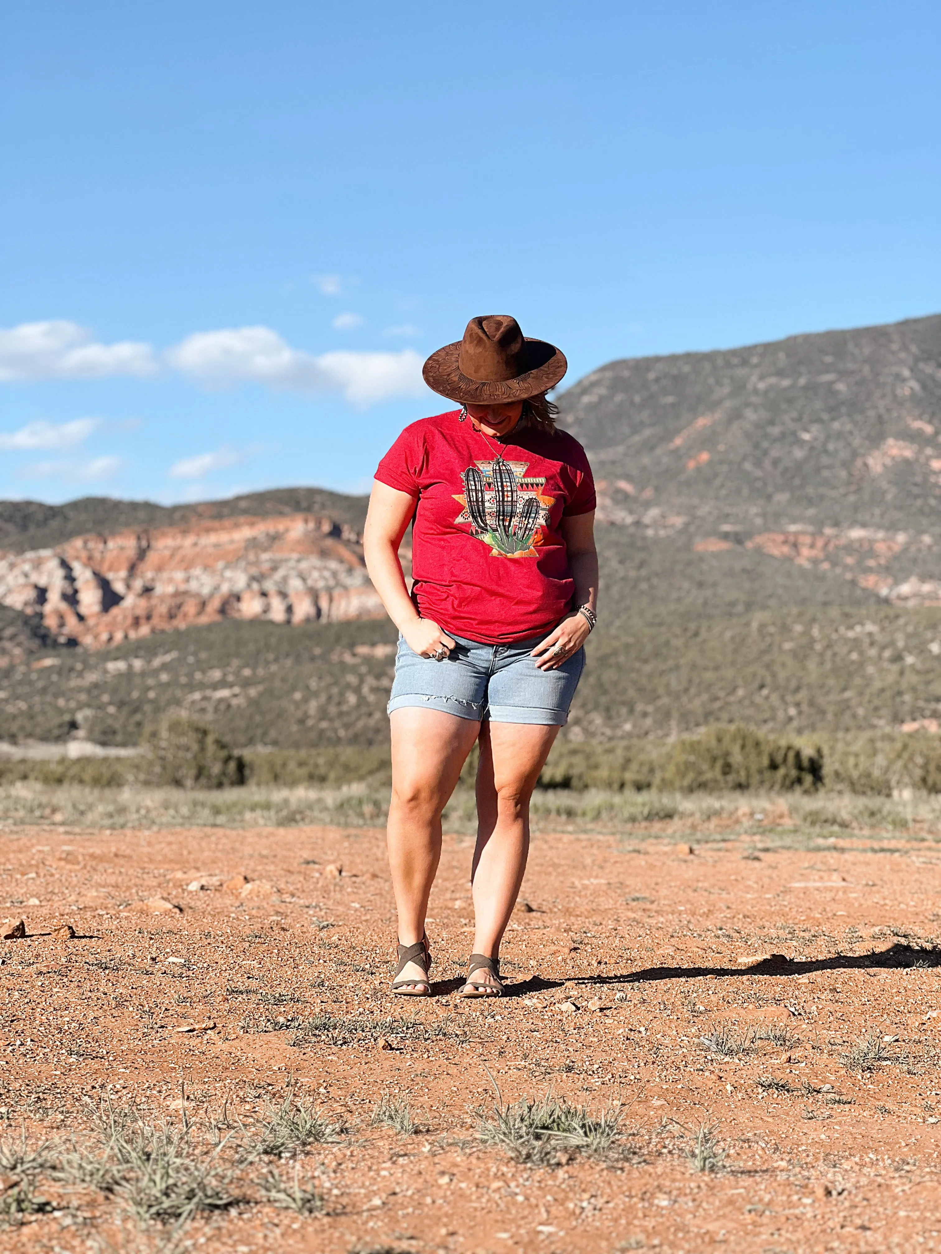 Saguaro Serape Graphic Tee