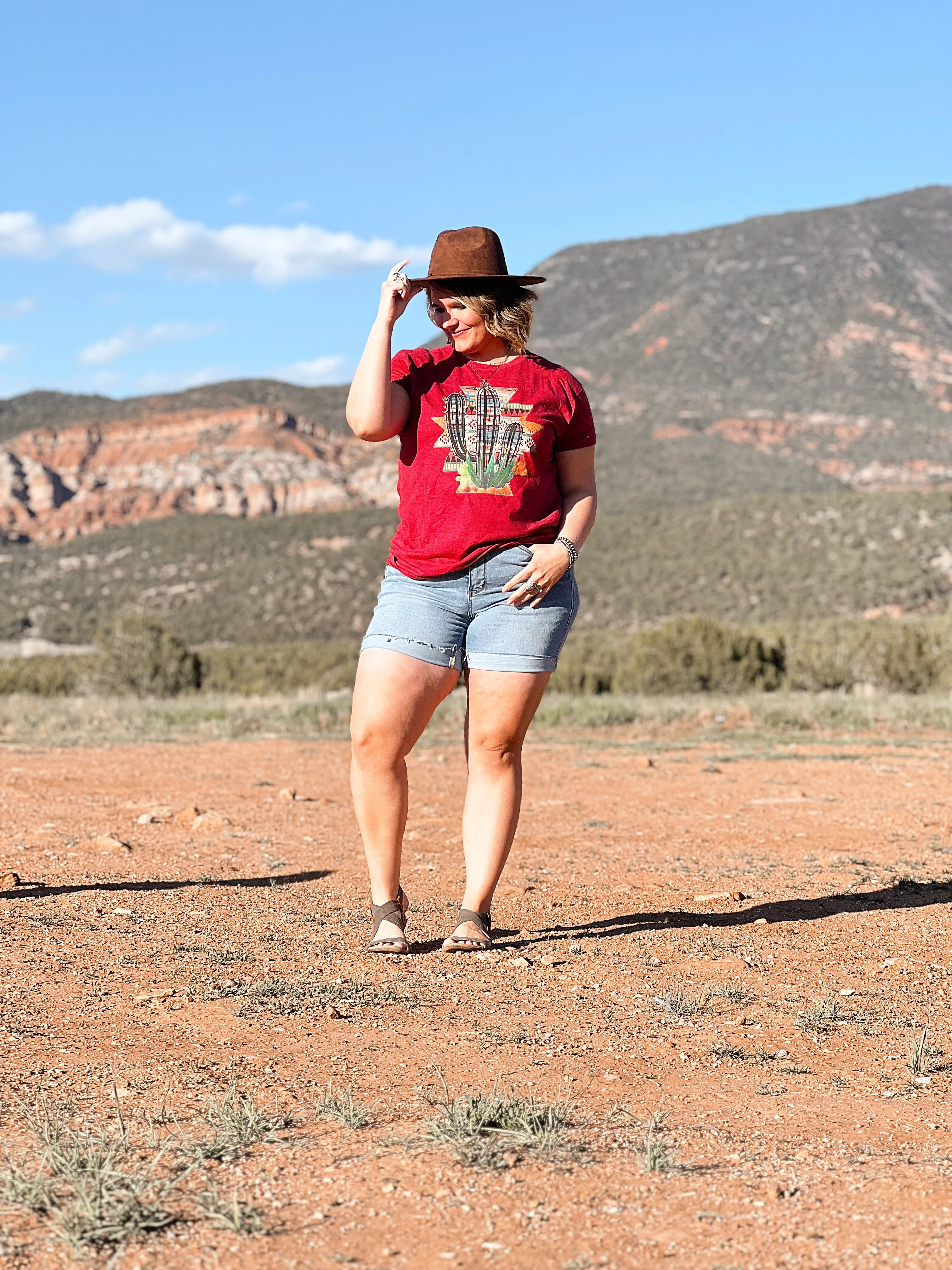 Saguaro Serape Graphic Tee