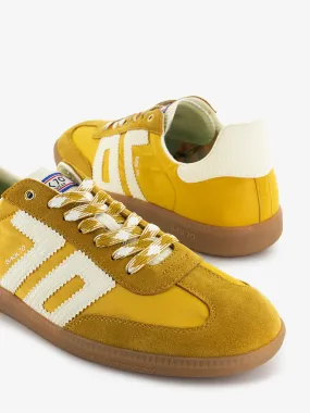 Sneakers Ghost 08 yellow suede / milk