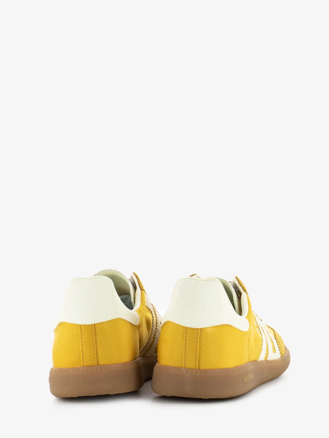 Sneakers Ghost 08 yellow suede / milk