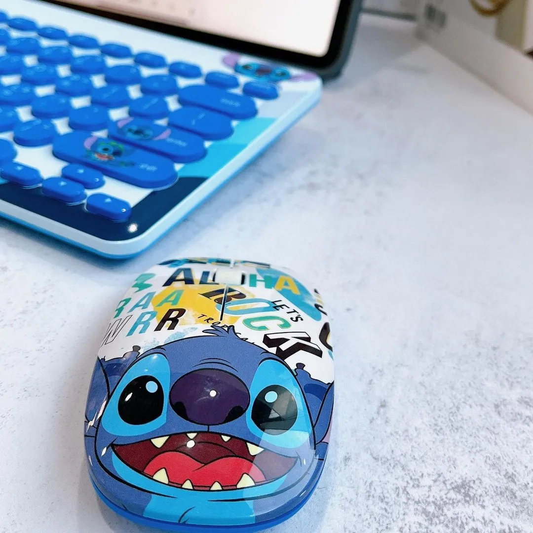 Stitch Wireless Optical Mouse and Keyboard