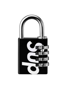 SUPREME MASTERLOCK NUMERIC LOCK BLACK [SS19]