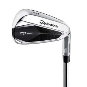 TaylorMade Mens Qi Irons RH 4-PW Steel Stiff