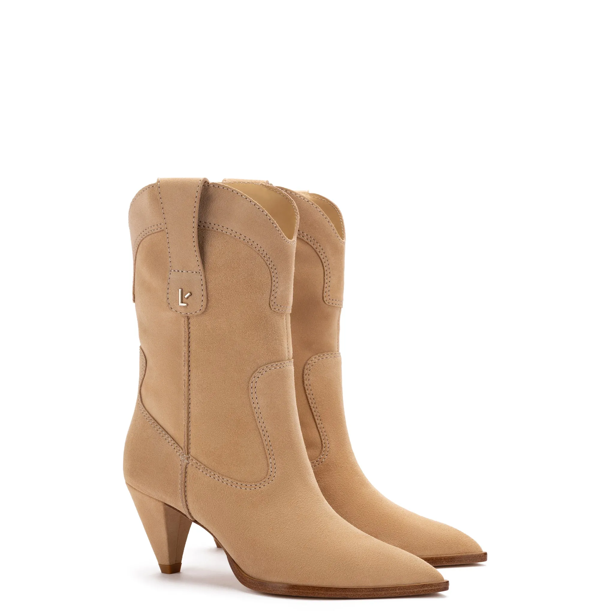 Thelma Boot In Sand Suede