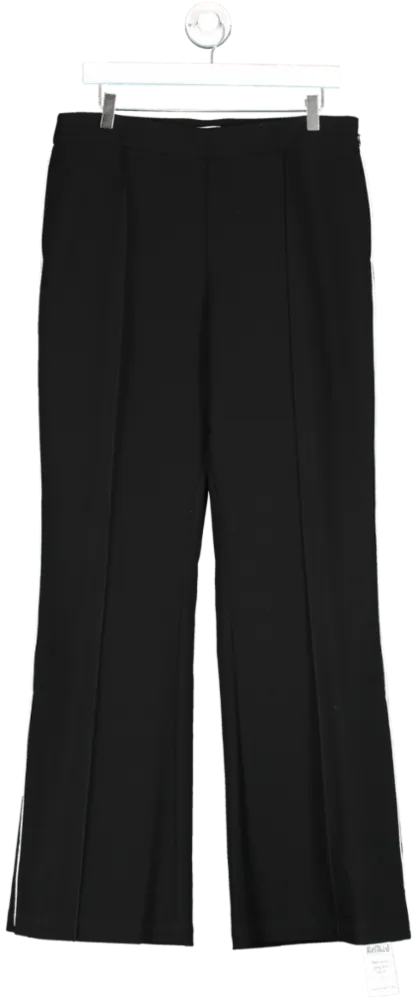 Tory Burch Black Side-striped Flared Pant UK 10