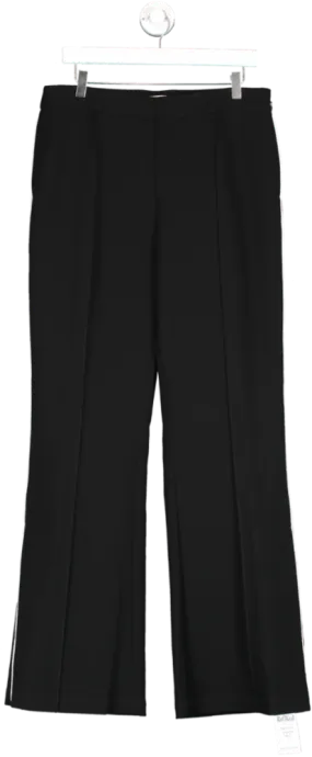 Tory Burch Black Side-striped Flared Pant UK 10